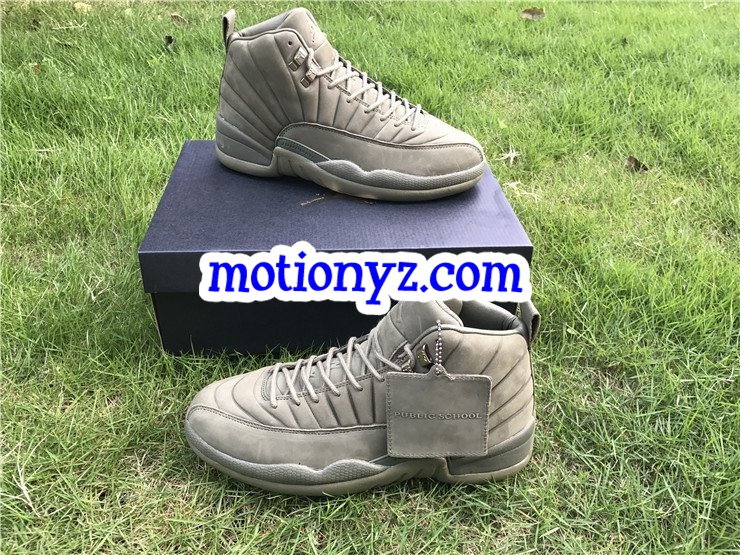 Authentic Air Jordan 12 PSNY Green